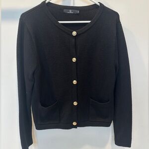 Black cardigan in size S